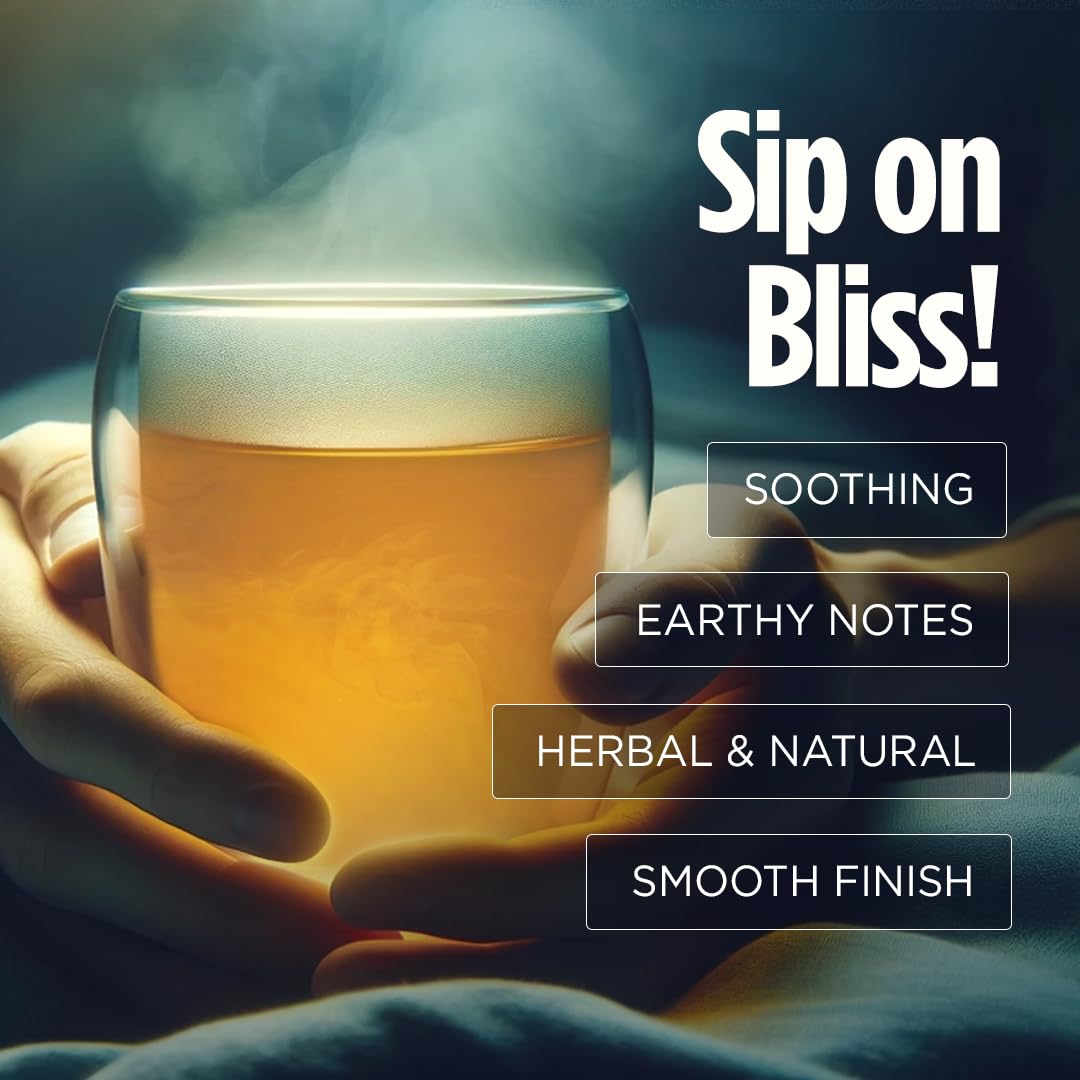 Vitacup Sleep Fuel Instant Tea Packets For Deep Rem Sleep, Relax & De-Stress W/Chamomile, Magnesium, Vitamin D3, Coconut Water,