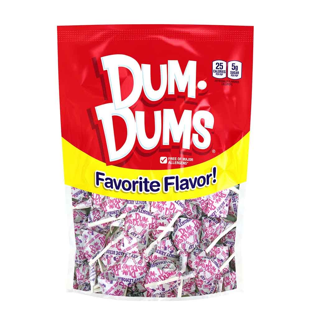 Dum Dums Berry Lemonade 1-50 Ct Bag