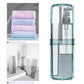 Portable Toothbrush Cup 8 In 1 Wash Set Storage Case, Toothbrush & Toothpaste Shower Gel Shampoo Comb Travel Kits Toiletry Sub (Gray)