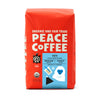 Peace Coffee Yeti Cold Brew Blend | 20 Oz Medium Roast Whole Bean | Organic Fair Trade | Smooth, Rich Flavor | Shade Grown, Fresh Roasted