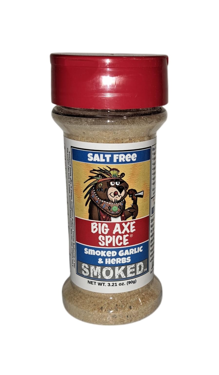 Big Axe Spice Smoked Garlic & Herbs All Purpose Seasoning, Salt Free, 2 Ounce