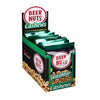 BEER NUTS Cashews - Gourmet Sweet and Salty Snack - Gluten Free, Low Sodium - 2oz Pack (12 Pack)
