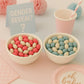 Sweetglob Jordan Almonds Party Colors Hard Candy (1 Pound, Pastel Pink & White (Baby Girl))