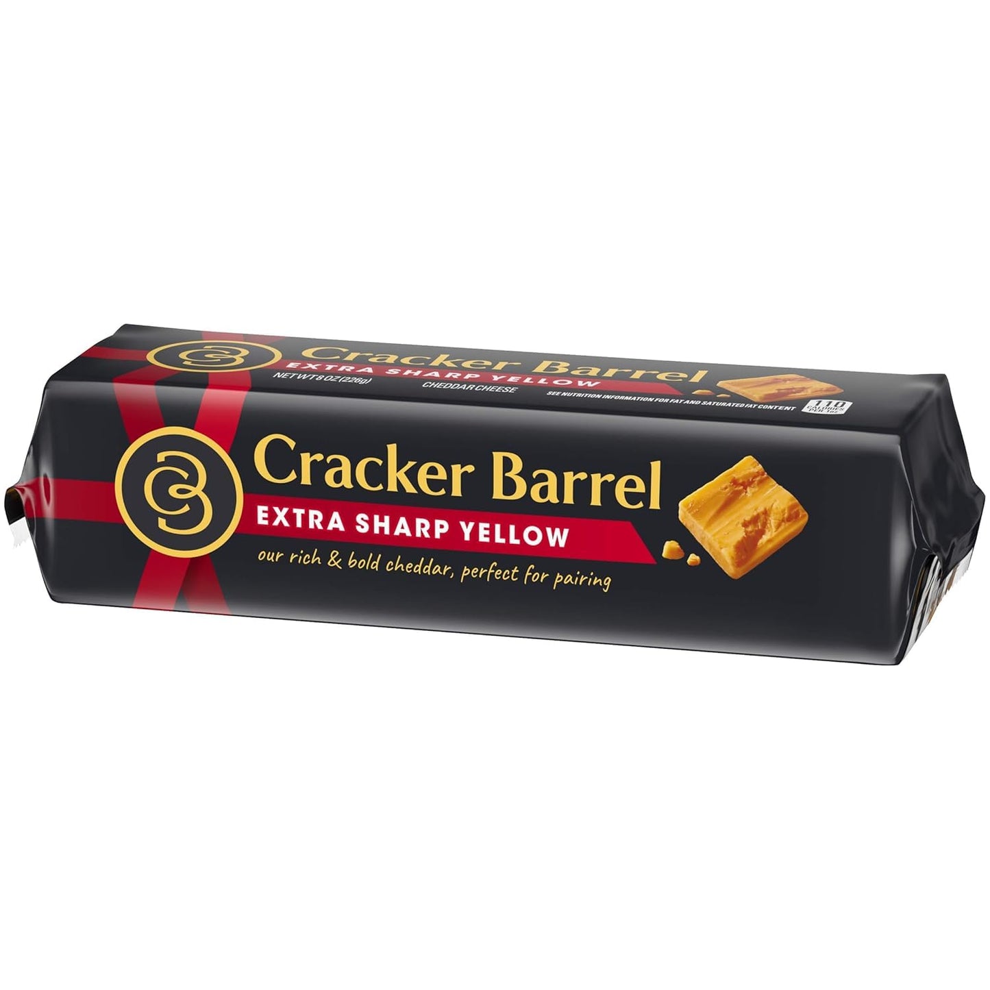 Cracker Barrel Extra Sharp Cheddar Cheese Chunk 8 oz Pack of 3
