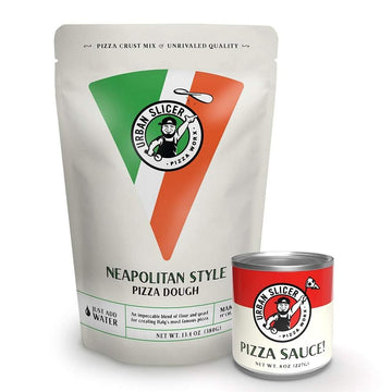Urban Slicer Pizza Kit - Neapolitan Style Crust & Pizza Sauce - 1 Bag