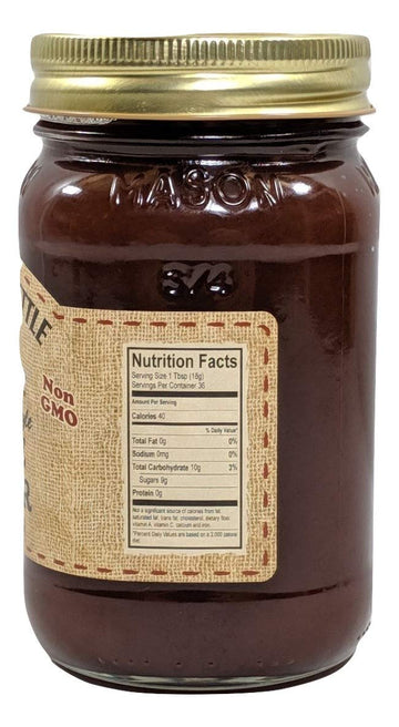 The Dutch Kettle Amish Homemade Style Apple Butter 2 - 18 Oz. Jars Made From The Finest Ingredients Non-Gmo No Preservatives