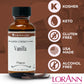LorAnn Oils Super Strength Flavoring - Vanilla, 1 fl oz, Clear Liquid, Model 0690, Ideal for Candy Making and Baking