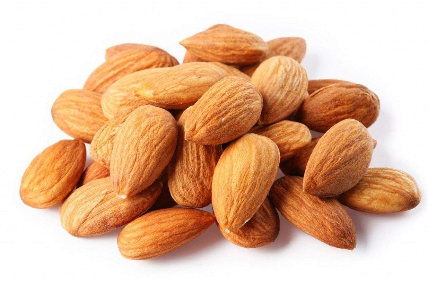 Farm Fresh Nuts Dry Roasted Almonds - Vegan & Keto Friendly - 4 Lbs - Nonpareil Supreme - Brown