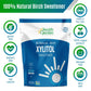 Health Garden Birch Xylitol Sweetener - 2.5 Lb Resealable Bag - Pure Birch Xylitol - Non Gmo, Kosher, And Made In The U.S.A. - Ideal Powdered Sugar Substitute - Non-Gmo Sugar Alternative