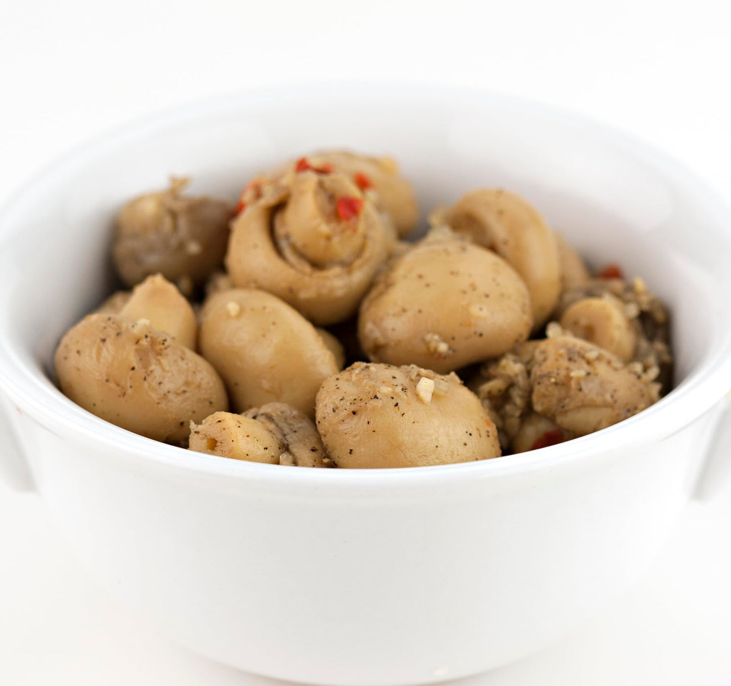 Jake & Amos Marinated Mushrooms, 16 Oz. Jar (Pack Of 2)