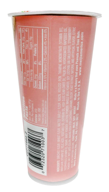 Meiji Yan Yan Dipping Sticks, Strawberry Crme - 2 Oz, Pack Of 10 - Cracker Sticks With Fun Animals Phrases