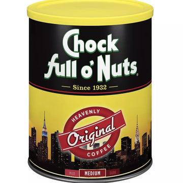 Chocks full o'Nuts Heavenly Ground Coffee, Original Blend, 42 oz.