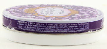 2 Packs Les Anis De Flavigny Hard Candy 1.75-Ounce (50G) Tins (Violet 2-Pack)