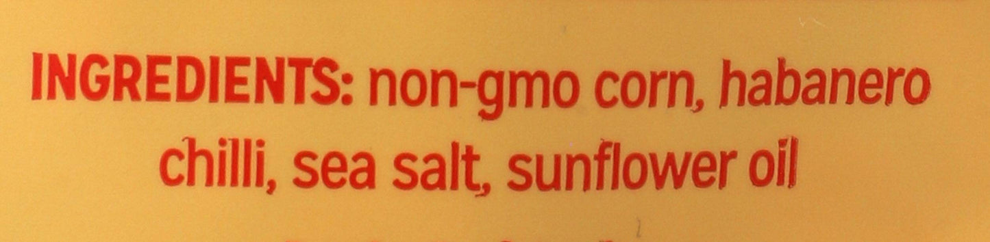LOVE CORN Habanero Chilli Crunchy Corn Snack, 4 OZ