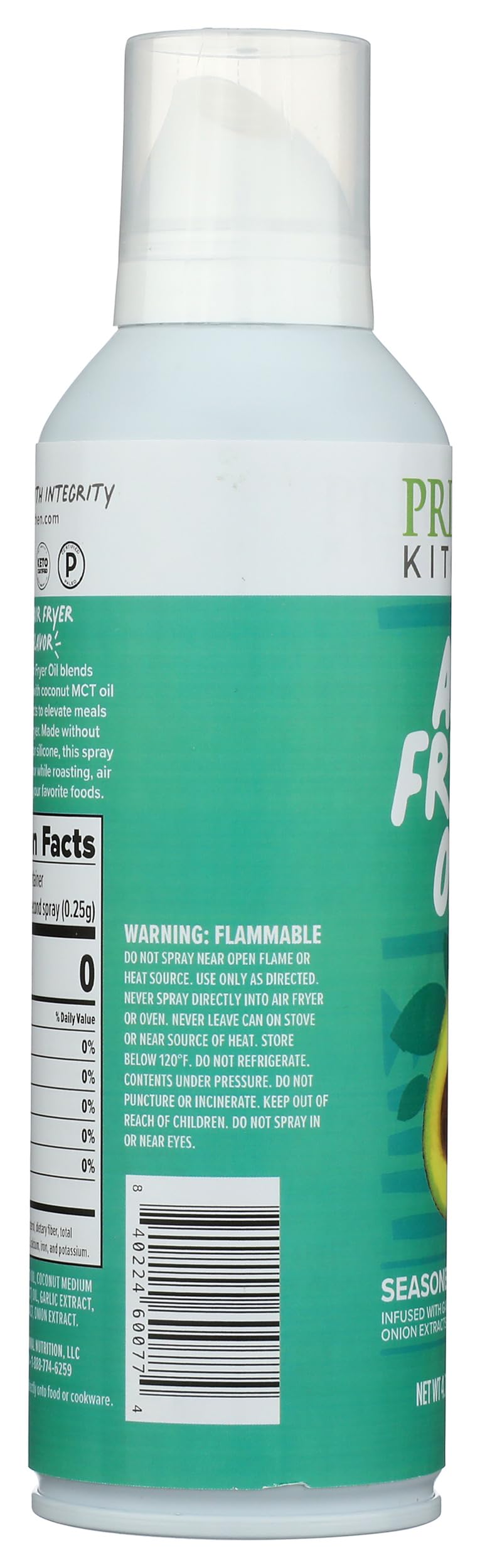Primal Kitchen Air Fryer Spray Oil, 4.7 Ounces