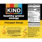 KIND Healthy Grains Energy Bars  Pineapple Mango  20g Whole Grains  Made with Super Grains  Gluten Free Snacks  40 Ct.