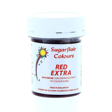 Sugarflair Maximum Concentrated Paste Edible Food Colouring 42g - Red Extra