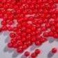 Red Sprinkles Edible Pearls,Cake Sprinkles 130g 4.6OZ,Cookie Sprinkles,Sugar Pearl, Edible Candy Pearls for Cake Cupcake Decorat