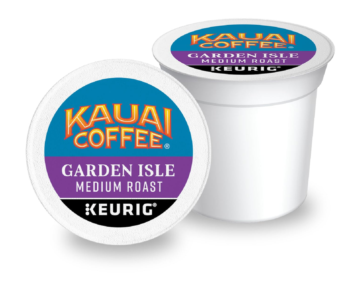 Kauai Coffee K-Cup Pods, Medium Roast, 10% Hawaiian, 48 Count Pack