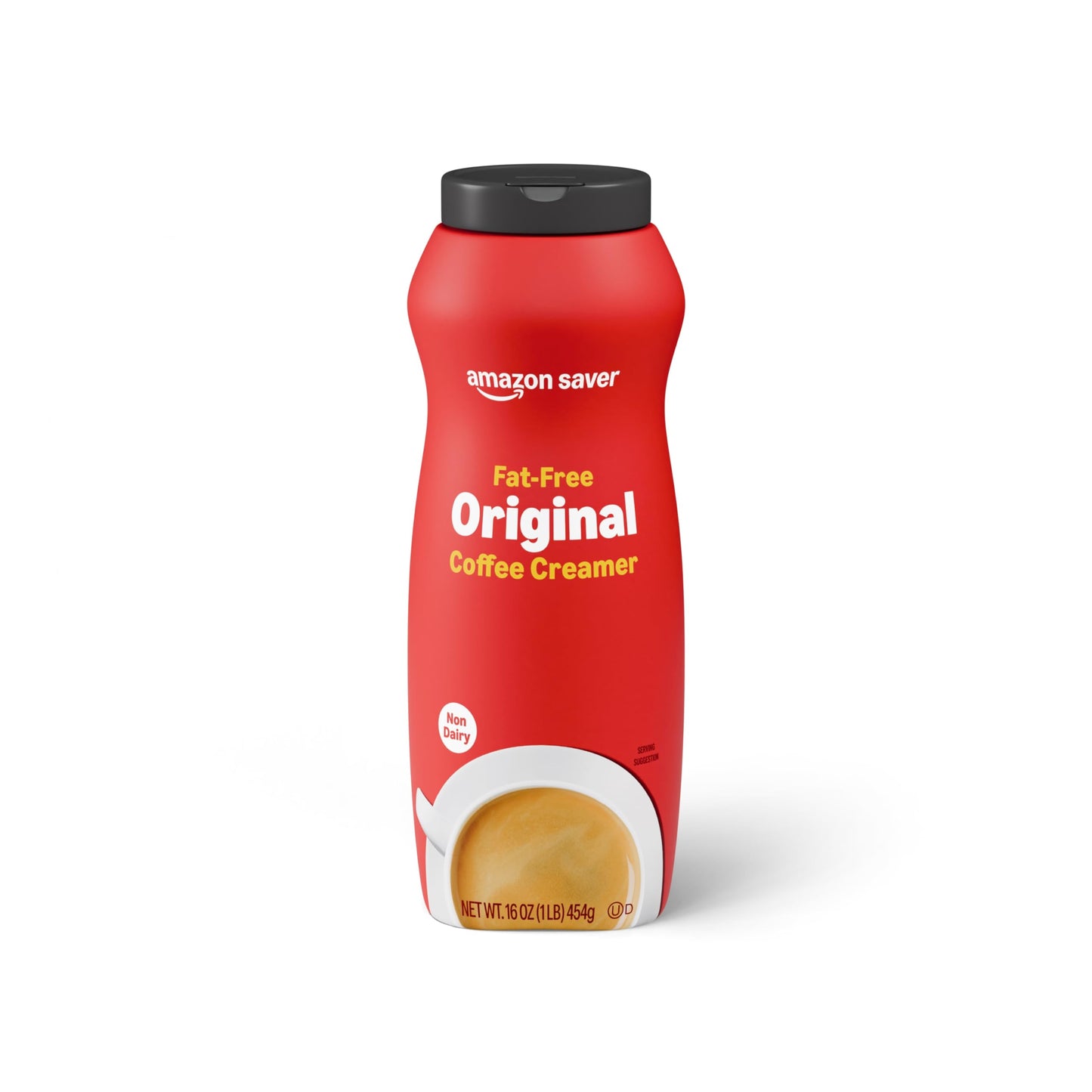 Happy Belly Powdered Non-Dairy Coffee Creamer, Fat-Free, 16 Ounce