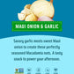 Mauna Loa Premium Hawaiian Roasted Macadamia Nuts, Maui Onion & Garlic Flavor 4 Oz (Pack Of 6)
