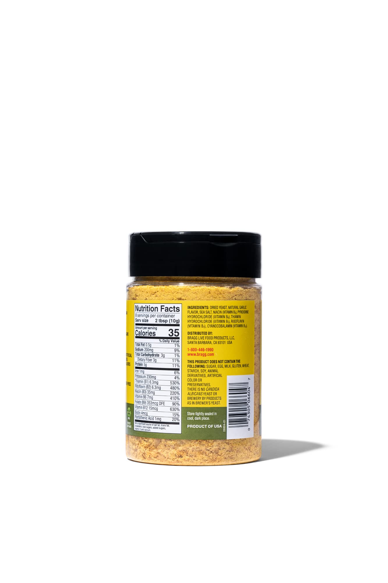 Bragg Nutritional Yeast Seasoning Variety Pack - (2 Pack) 3 oz - Dairy-Free Parmesan Cheese Substitute - Perfect for Salads, Pas