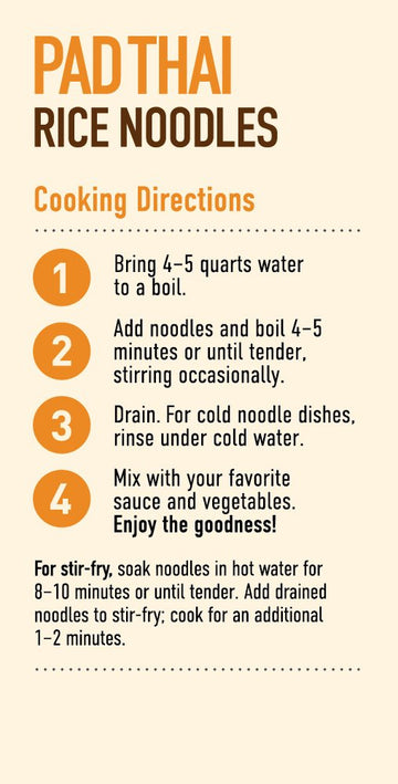 Annie Chun'S Rice Noodles, Pad Thai, 8 Ounce