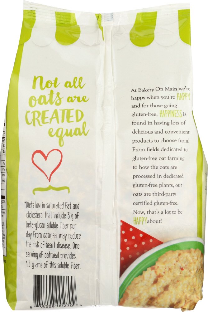 Bakery On Main Cereal Rolled Oats gluten free, 24 oz