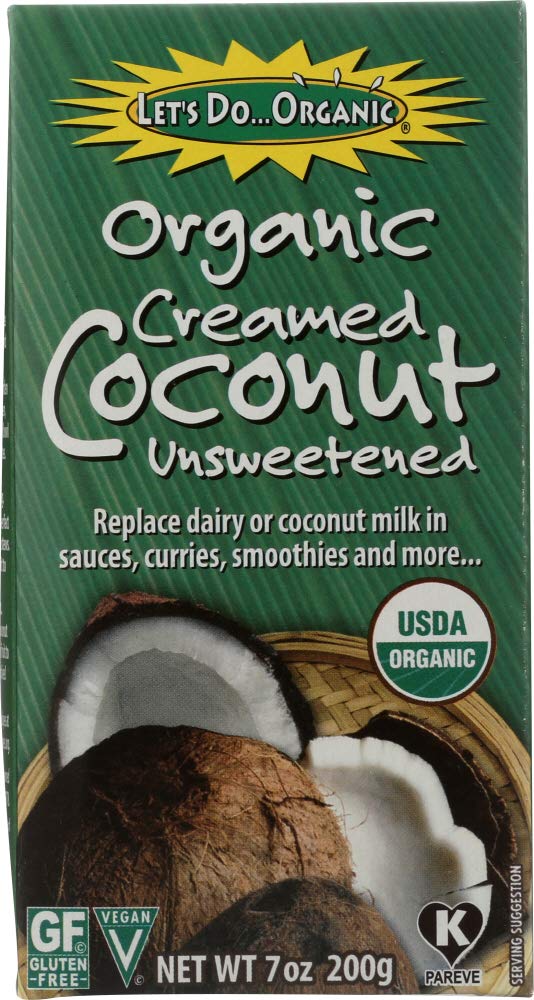 Lets Do Organics Coconut Creamed, 7 Oz