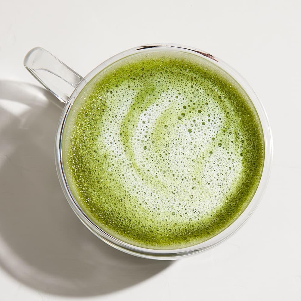 Kroma. Intermittent Fasting Matcha, Organic Ceremonial Grade Matcha Powder, Zero Sugar Gluten Free Green Tea With Ginger, L Thea