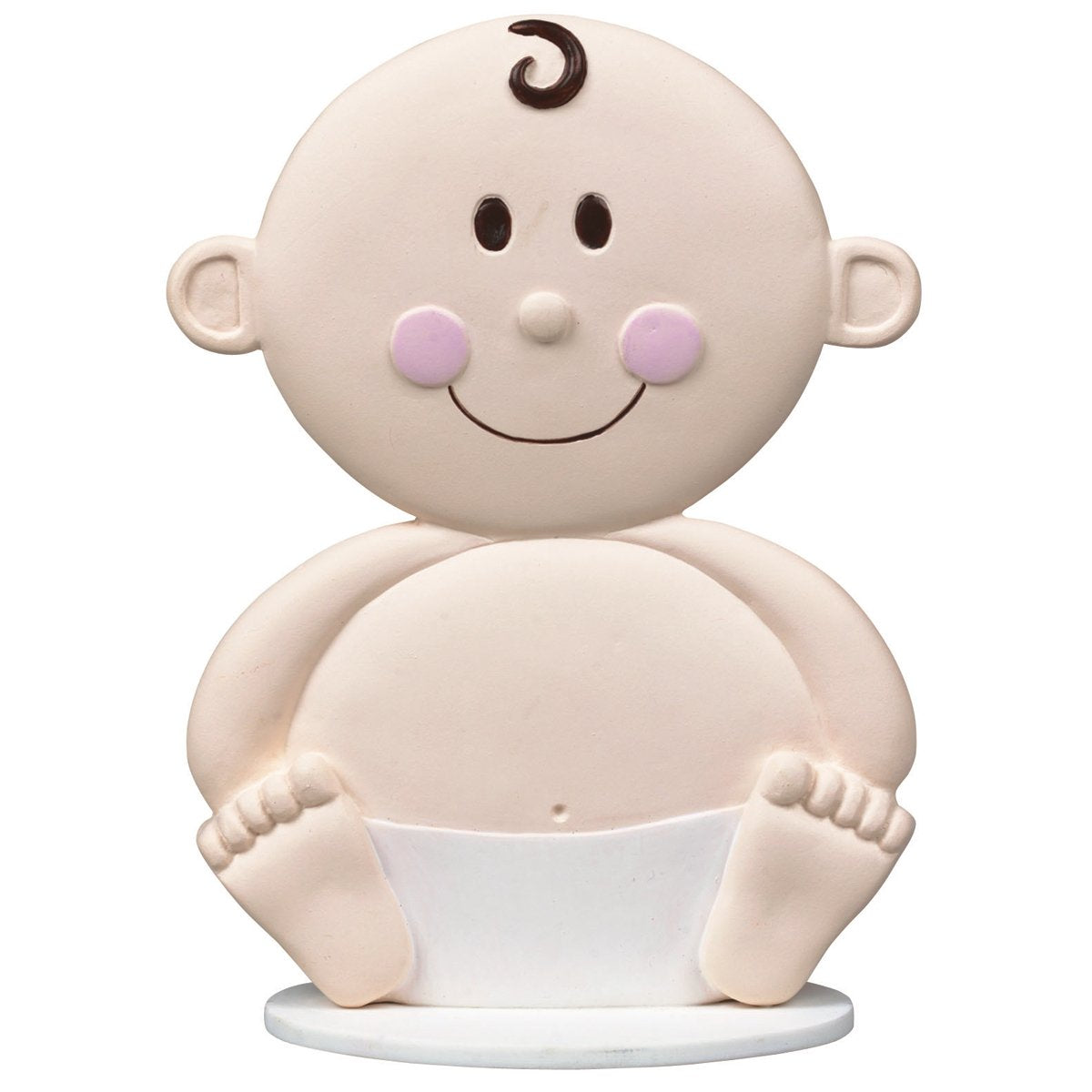 Wilton Baby Face Topper - Model 1006-257, Ideal for Baby Showers and Birthdays, Easy to Use Decoration