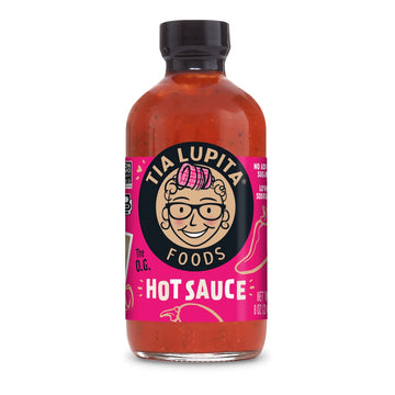 Tia Lupita Hot Sauce  8 Oz X 1 Bottle  Flavorful Heat Medium Spice Smoky With Hints Of Sweetness  Gluten Free Non Gmo Sugar Free