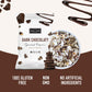 Safe + Fair Food Company Plant-Based Gourmet Chocolate Flavored Popcorn - Dark Chocolaty Drizzled Kettle Corn popcorn - Non-GMO