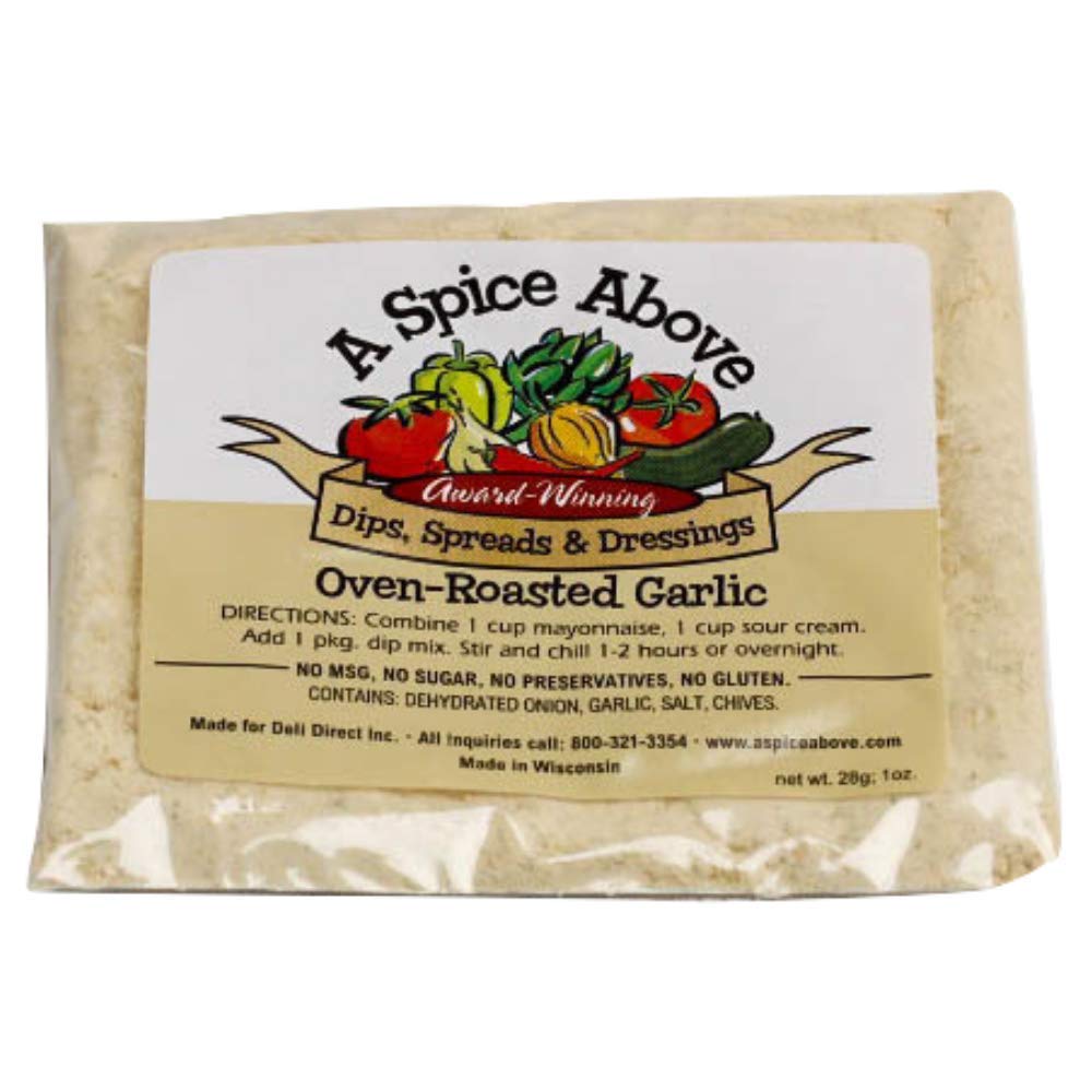 A Blend Above Gourmet Food Products Variety Dips 5 Pack - Gluten-Free, No MSG, Easy to Make, 1 Ounce (Pack of 5)