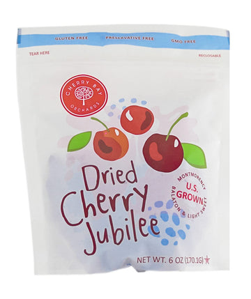 Cherry Bay Orchards Dried Cherry Mix - Pack of Twelve 6oz Bags (Total 72 oz) - Includes Montmorency, Balaton and Light Sweet che