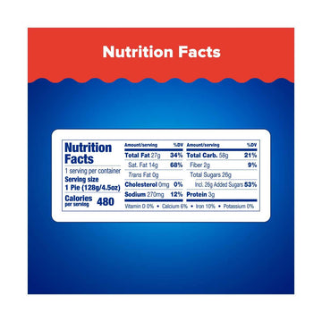 Tastykake Glazed Pies Variety Pack, Chocolate, Lemon, Apple, Cherry, 4.5 Oz, 4 Count