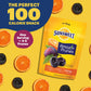 Sunsweet Amazin Prunes Orange Essence - Prunes Pitted Unsweetened & Dried - Gluten Free, Vegan, Low Fat - Fiber & Minerals - 6