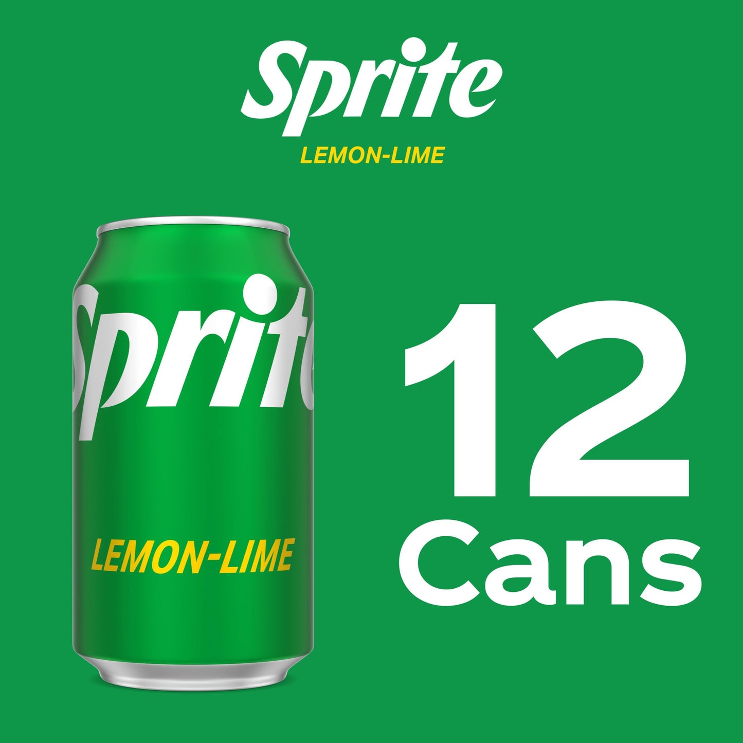 Sprite Lemon Lime Soda Soft Drinks, 12 Fl Oz, 12 Pack
