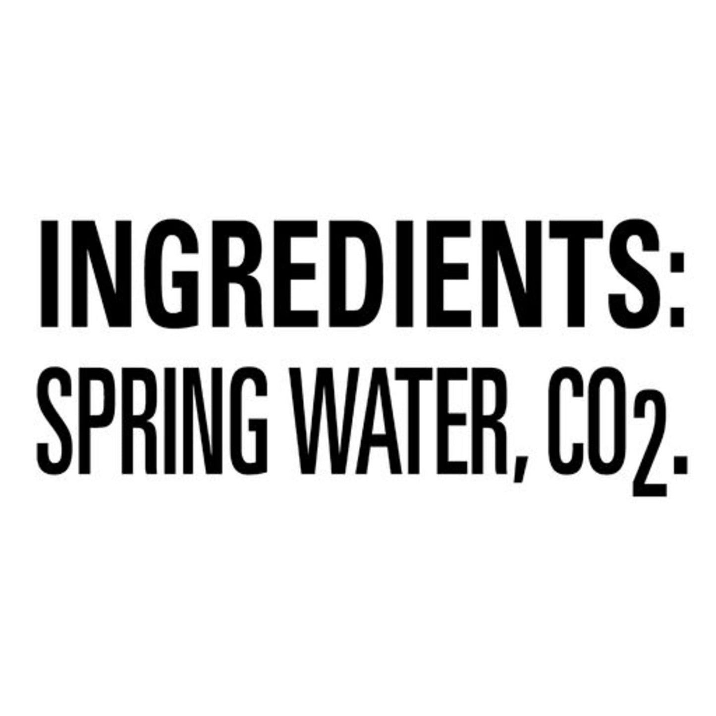 Poland Spring Sparkling Water, Simply Bubbles, 16.9 oz. Bottles (Pack of 8)