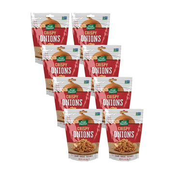 Fresh Gourmet Crispy Onions Snack and Salad Topper (3.5 Ounce (Pack of 8))