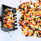 Construction Cake Decorations In Black And Orange Sprinkles - Construction Cake Topper Sprinkles For Cake Decorating, Baking - C