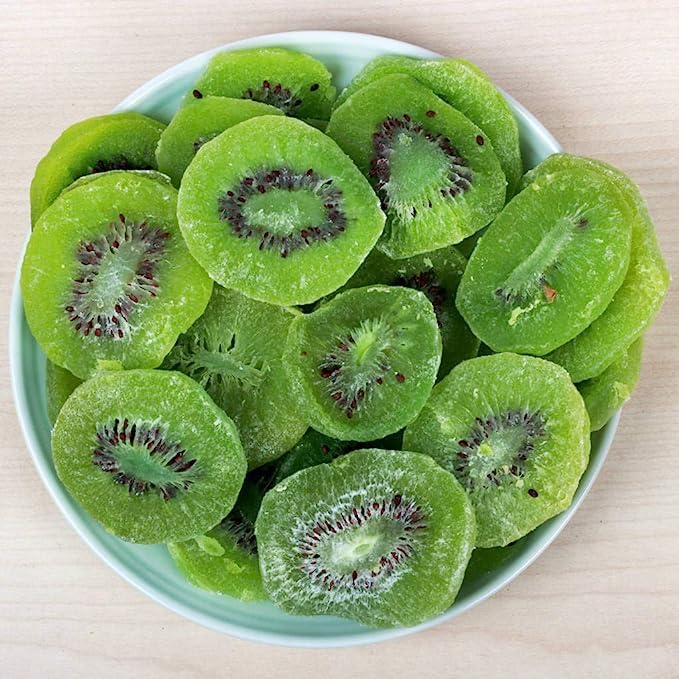 Dry Fruit Hub Dried Kiwi Fruit Slices - 1Kg Kivi,Dehyderated Candied Kiwi,Kiwi Dry Fruits 2 Pack Of 500Gm Healthy Snacks