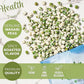 NUTS U.S. Wasabi Coated Green Peas, Vegan, Crunchy & Spicy, 32 Ounce Resealable Bag