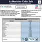 Le Marinier Celtic Salt Organic Grey Coarse, 5lb Mineral Rich 100% Natural and Unrefined French Sea Salt Organic. Hand Harvested