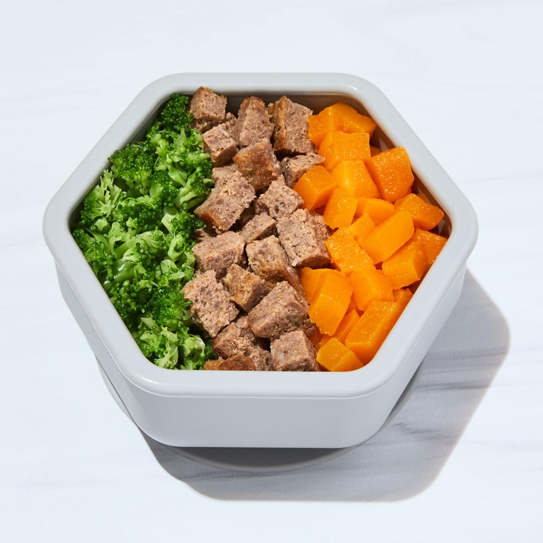 Nurture Life Finger Foods, Beef Meatloaf With Broccoli & Squash, Freshly Made Baby & Toddler Meals, Stage 3 Finger Foods For Sel