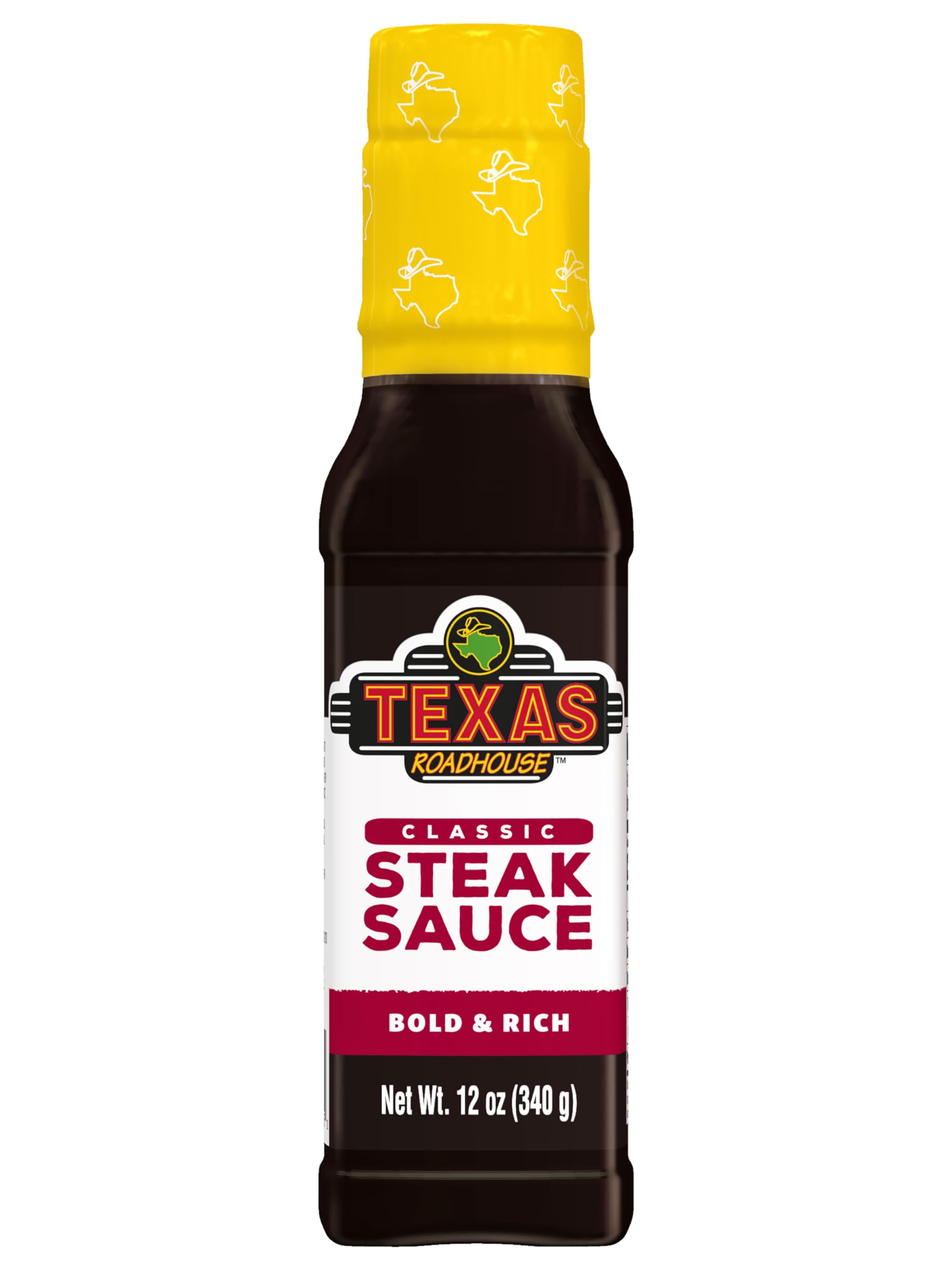 Texas Roadhouse Classic Steak Sauce, 12 oz. Bottle, Perfect Steak Marinade or Dipping Sauce, Made with Vinegar, Onion and Garlic