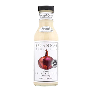 Briannas Homestyle True Blue Cheese 12 Fl Oz (Pack Of 6)
