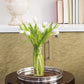 Kabloom Flowers -Valentine'S Day Collection - 10 White Tulips With Vase, Gift For Birthday, Sympathy, Anniversary, Get Well, Tha
