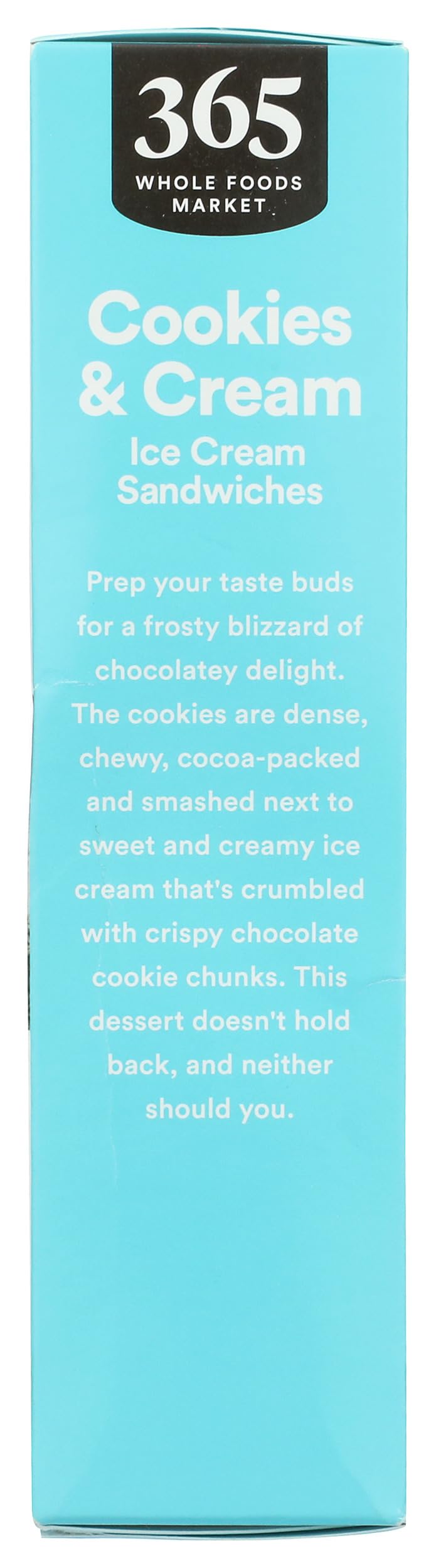 365 by Whole Foods Market Cookies & Cream Ice Cream Sandwiches, 17 FZ