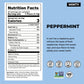 Refresh Gum Peppermint - Sugar Free, Natural Flavors, Vegan, 12 Pcs (Pack of 12)